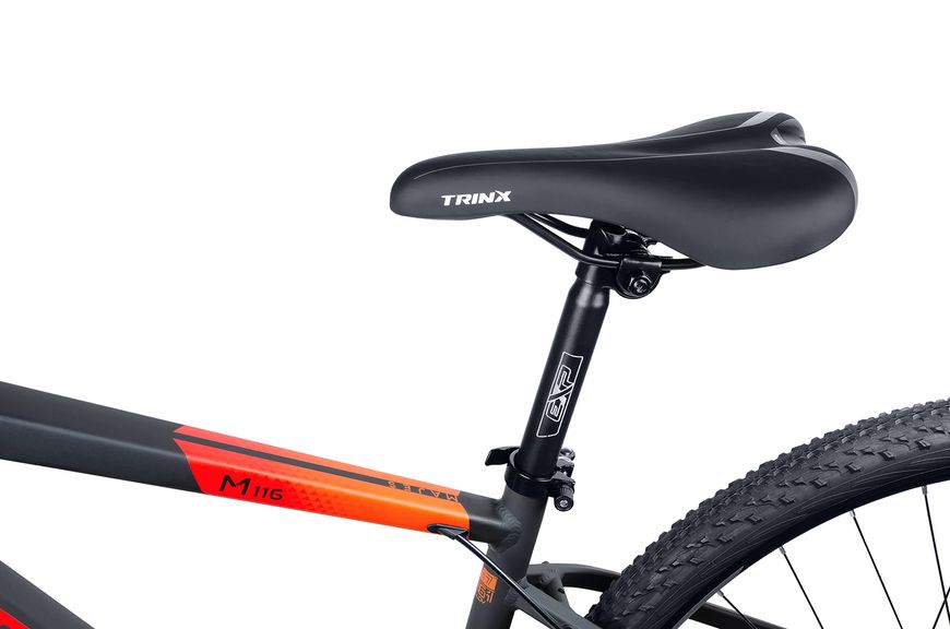 Велосипед 29" Trinx M116 Pro рама 19" 2022 чорний матовий M116Pro.19MBRO фото